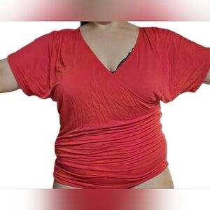 Johnny V Neck Wrap Top